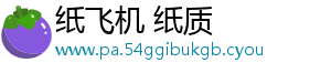 纸飞机 纸质